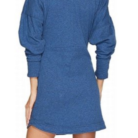 NWOT Free People Blue Shift Dress - Picture 2 of 7